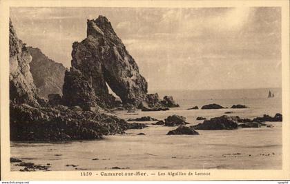 CPA Camaret sur Mer Les Aiguilles de Lamsoz