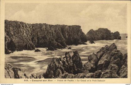CPA Camaret Sur Mer Pointe de Penhir le grand et le petit Dahouet