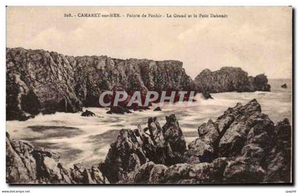 CPA Camaret sur Mer Pointe de Penhir Le Grand et le Petit Dahouet