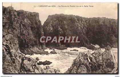 CPA Camaret sur Mer Pointe de Penhir Vue de la Salle Verte