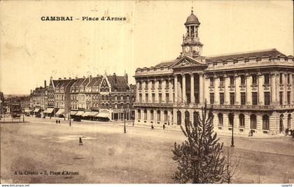 CPA Cambrai place D Armes