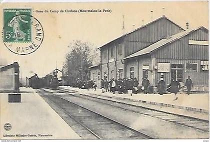 CPA Gare du Camp de Châlons (Mourmelon-le-Petit)