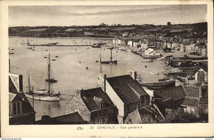 CPA Cancale Vue generale