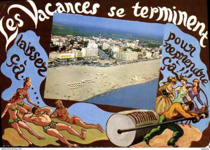 CPM Souvenir De Canet Plage