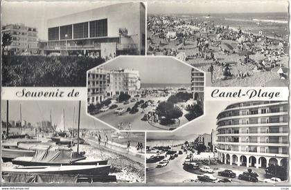 CPSM Souvenir de Canet-Plage vues multiples