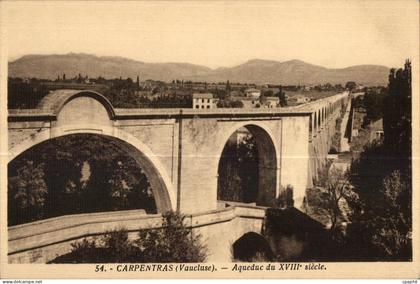 CPA Carpentras Vaucluse Aquedue du XVIII siecle