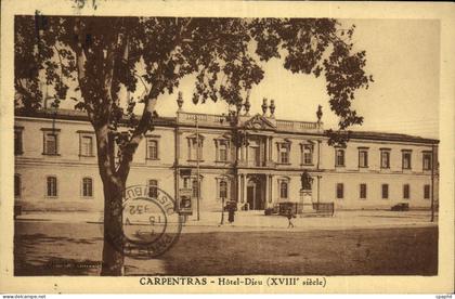 CPA Vaucluse Carpentras Hotel Dieu