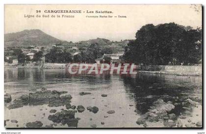 CPA Carqueiranne Les Salettes Ligne du Sud de la France