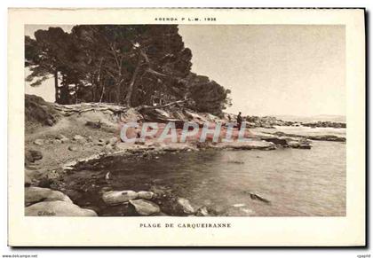 CPA Plage de Carqueiranne