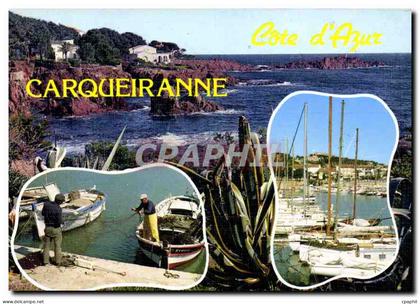 CPM Carqueiranne vue du port de plaisance Pecheurs