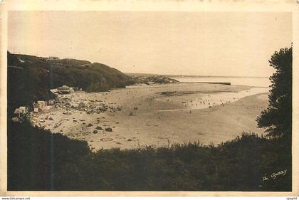 CPA Les belles plages normandes 4380 carteret