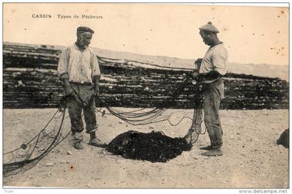 CASSIS TYPES DE PECHEURS