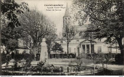 CPA Castelnaudary Square Victor Hugo Palais de Justice