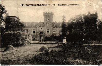 CPA CASTELSARRASIN Chateau de Terrides (614846)