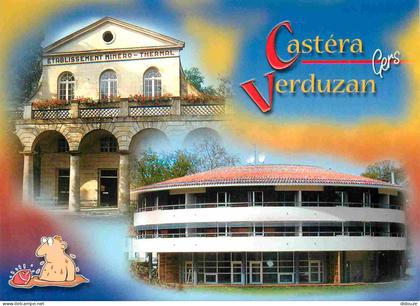 Carte Postale - 32 - Castera-Verduzan - Multivues - La nouvelle rotonde du centre thermal - Architecture - CPM - Carte N