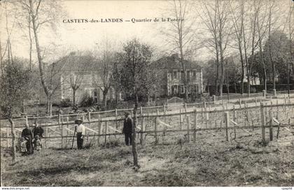 Castets les Landes CPA Quartier de la poterie