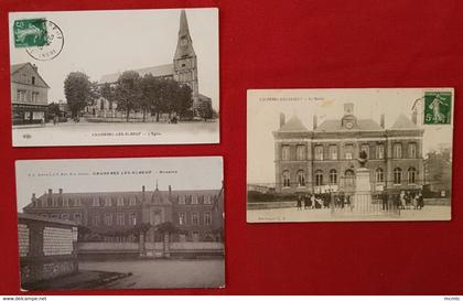 3 cartes  -  Caudebec-lès-Elbeuf    - Seine Maritime  -(76)