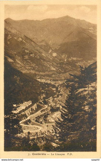 CPA Cauterets Le Limacon