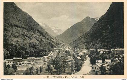 CPA Cauterets Vue generale