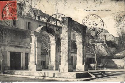 CPA Cavaillon Arc Marius