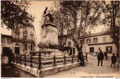 CPA CAVAILLON - Place Gambetta (512106)