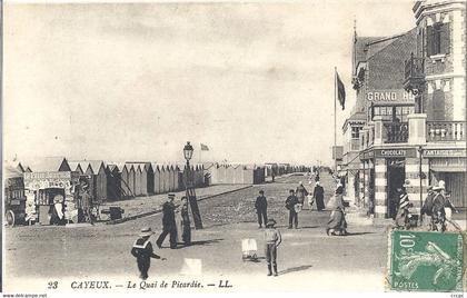 CPA Cayeux Le Quai de Picardie