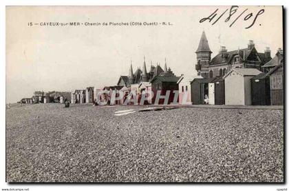 CPA Cayeux sur mer Chemin des planches
