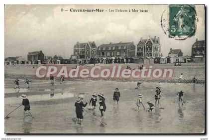 CPA Cayeux sur Mer Les Enfants a Mer basse