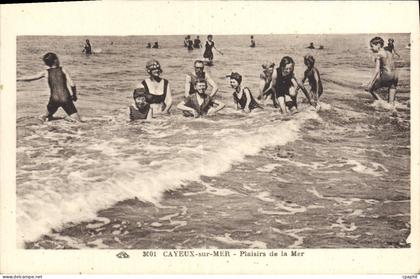 CPA Cayeux Sur Mer Plaisirs De La Mer