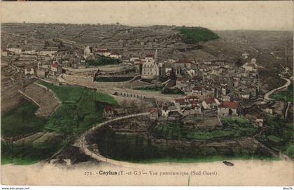 CPA CAYLUS vue panoramique (979372)