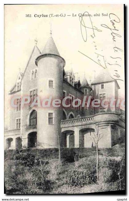 CPA Tarn et Garonne Caylus (T et G) Le Chateau cote Sud
