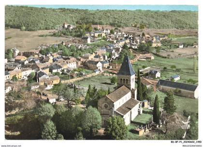 BD-BFP1-0726-46 - EN AVION AU-DESSUS DE CAZALS - Notre-Dame de Cazals et vue generale