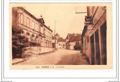 CAZALS : la mairie - tres bon état