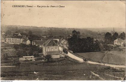 CPA CERISIERS Vue prise des Fours a Chaux (1197317)