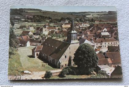 Cpm 1970, Cerisiers, l'église, Yonne 89