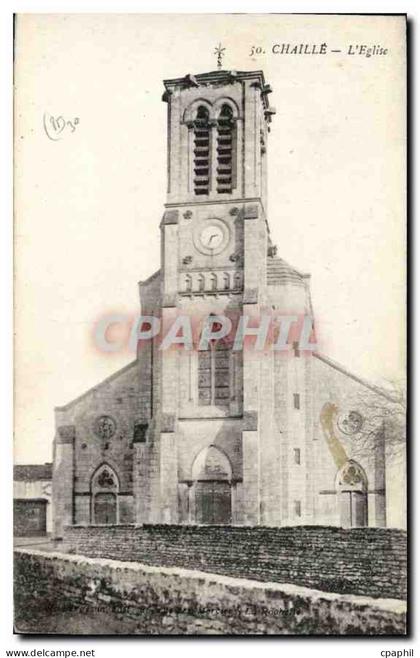 CPA Chaille l'eglise