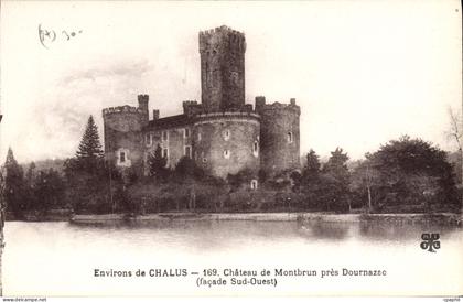 CPA Environs de Chalus Chateau de Montbrun pres Dournazac