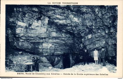 Chambery - Route de Chambery aux Echelles - Entree de la Grotte Superieure - CPA