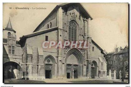 CPA Chambery la Cathedrale