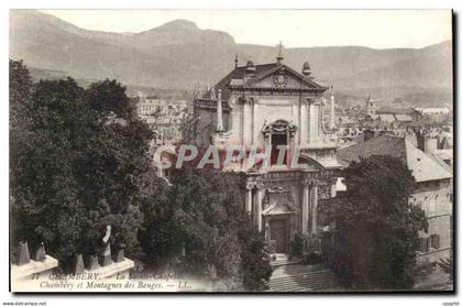 CPA Chambery La sainte Chapelle Chambery et montagnes des Bauges