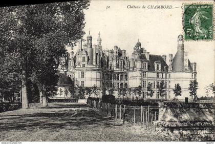 CPA Chateau de Chambord