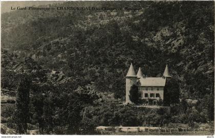 CPA Le Gard Pittoresque - CHAMBORIGAUD - Chateau de Moutjou (582068)