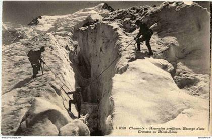 Chamonix - Ascension perilleuse