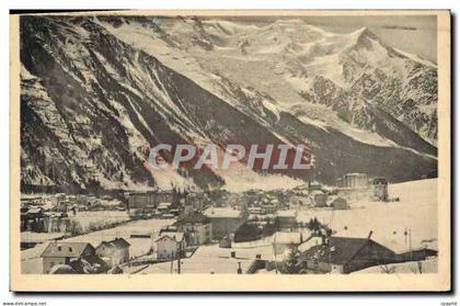 CPA Chamonix Mont Blanc en Hiver