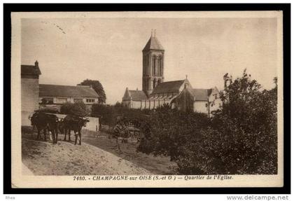 95 Champagne-sur-Oise eglise D95D K95052K C95134C RH090737