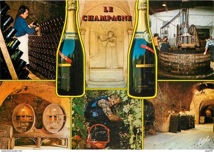 CPSM Souvenir de Champagne