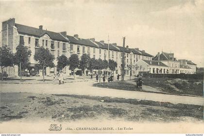 CPA Champagne sur Seine 77/92