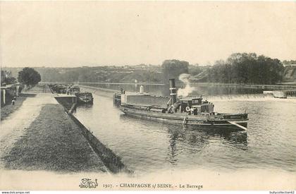 CPA Champagne sur Seine 77/96