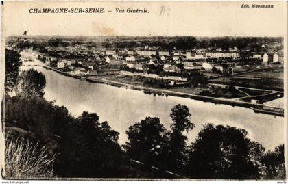 CPA CHAMPAGNE-sur-SEINE - Vue générale (435999)