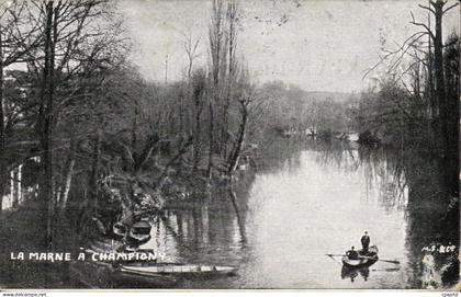 CPA La Marne a Champigny